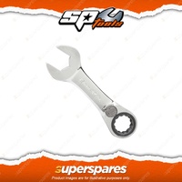 SP Tools Gear Drive ROE Quad Drive Spanner - 8mm Metric Stubby 15 Degree Offset