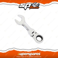SP Tools Gear Drive Quad Drive ROE Spanner - 6mm Metric Flex Head Stubby Cr-V