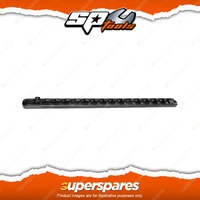 SP Tools 14Pcs 3/8" Drive Socket Rail - Empty Twist Lock Magnetic Back Plate