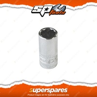 SP Tools 1/4" Drive Socket - 3/16" 12 Point SAE Tough Triple Chrome Finish