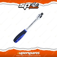 SP Tools 145mm 1/4" Drive Flex Handle Wrench - Soft Grip Hinged Joint Head