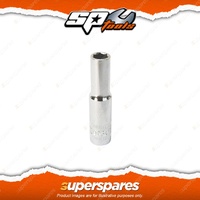 SP Tools 1/4" Drive Deep Socket - 4mm 6 Point Metric Individual Cr-V Steel