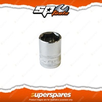 SP Tools 1/4" Drive Socket - 6mm 6 Point Metric Individual Chrome Vanadium