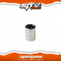 SP Tools 1/4" Drive Socket - 10mm 6 Point Metric Individual Chrome Vanadium