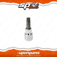 SP Tools 3/8" Drive Inhex Socket - Torx T27 Individual Chrome Vanadium Steel