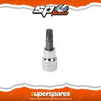 SP Tools 3/8" Drive Inhex Torx Socket - Size T45 with Triple Chrome Finish