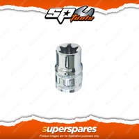 SP Tools 3/8" Drive E-Torx Socket - Size E4 Tough Triple Chrome Finish Cr-V