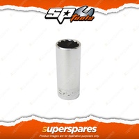 SP Tools 3/8" Drive Deep Socket - 19mm 12 Point Metric Individual Cr-V Steel