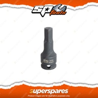 SP Tools 3/8" Drive Inhex Impact Socket - 4mm Metric Hex Bit Long Shaft Cr-Mo