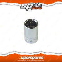 SP Tools 1/2" Drive Socket - 10mm 12 Point Metric Cr-V Steel High Durability