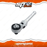 SP Tools 1/2" Drive Flex Head Ratchet - Stubby 43 Teeth Reversible Cr-V