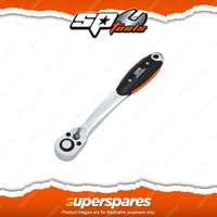 SP Tools 1/2" Drive Curved Ratchet - 48 Teeth Reversible Triple Chrome Finish
