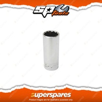 SP Tools 1/2" Drive Deep Socket - 10mm 12 Point Metric Individual Cr-V Steel