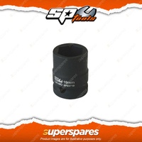 SP Tools 1/2" Drive Impact Socket - 34mm 6 Point Metric Flat Drive Tech Cr-Mo