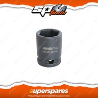 SP Tools 1/2" Drive Impact Socket - 11/16" 6 Point SAE Flat Drive Tech Cr-Mo