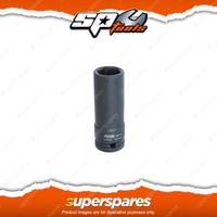 SP Tools 1/2" Drive Deep Impact Socket - 19mm 6 Point Metric Individual Cr-Mo