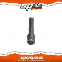 SP Tools 1/2" Drive Inhex Impact Socket - 12mm Metric Hex Bit Long Shaft Cr-Mo