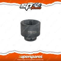 SP Tools 1-1/2" Drive Impact Socket - Size 36mm 6 Point Metric Flat Drive Cr-Mo