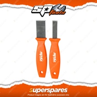 SP Tools 2Pcs Scraper Set - Auto Speciality Carbide 1-1/4" & 5/8" Blade Wide