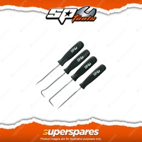 SP Tools 4Pcs Hook & Pick Set - Awl 45 Degree 90 Degree Hook Tool Durability