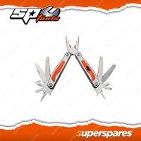 SP Tools Multi-Function Tools 13 in 1 with LED Flashlight - 420 Stainless Steel