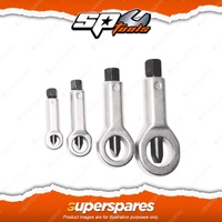 SP Tools 4Pcs Nut Splitter Set - Split of Seized Bolts & Over Tightened Bolts