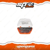 SP Tools 5Pcs Screw Extractor Set - Straight Type Remove Broken Studs Cr-Mo