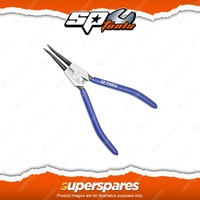 SP Tools Circlip Pliers 140mm Straight External - Slim Jaws Non-slip Grip