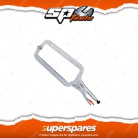 SP Tools 450mm C-Clamp Locking Pliers Swivel Pad - Heavy Duty Cr-V Steel