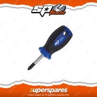 SP Tools Premium Phillips Screwdriver - Size 0 x 75mm Heavy Duty Anti-slip Grip