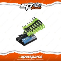SP Tools 8Pcs T-Handle Hex Key Set - Torx with Metal Storage Stand Cr-V Steel