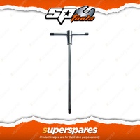 SP Tools 4mm Sliding T-Handle Hex Key Set - Metric Individual Chrome Vanadium