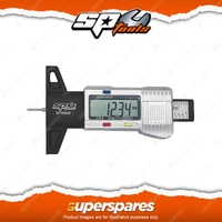 SP Tools Digital Tyre Depth Gauge - Tyre Service SAE & Metric Large LCD Display