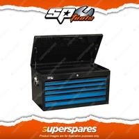 SP Tools 7 Drawer Sumo Series Tool Box Black/Blue - Wider Storage Capacity
