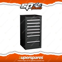 SP Tools 7 Drawer Custom Series Side Tool Cabinet - Expand Storage Space