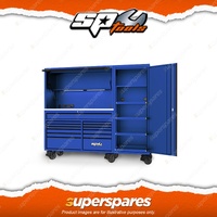 SP Tools 79" USA Sumo Series Workstation - Blue/Black Extremely Durable