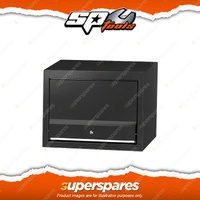 SP Tools USA Series Overhead Hutch - to Suit 27" Side Lockers Black / Chrome