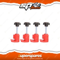 SP Tools 4Pcs Singles Cam Clamp Set - Timing Gear Clamps & Bolt Extensions