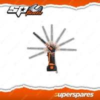 SP Tools 16V Belt Sander - with Charger & 2x 3.0Ah Battery Packs Belt Support