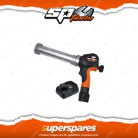 SP Tools 12V 400ml Caulking Gun - with Battery & Charger Speed Control Function