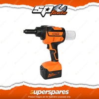 SP Tools Cordless 18V Brushless Industrial Riveter - Max Drive & Pulling 2000Kg