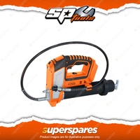 SP Tools 18V Industrial Grease Gun - Skin Only Max Drive 1m Ultra Flexible Hose
