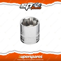 SP Tools 3/8 inch Drive Socket XTREME GRIP 13mm Metric Cr-V Centre Drive Tech