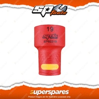 SP Tools 3/8 inch Drive Inhex VDE Insulated Socket 6 Point 15mm Metric Cr-V