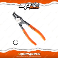 SP Tools Precision HD Circlip Plier Internal Bent 135mm 8-13mm Non-Slip Grip