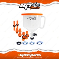SP Tools 15Pc Coolant Funnel Set HD 2L Funnel Capacity with Secure Cap