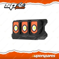 SP Tools 3Pc Work Light Bank with Charging/Mounting Dock Super Bright Dimmable
