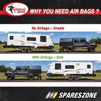 Airbag Man Air Bag Suspension Leaf Springs Helper Kit Rear for HUMMER HUMMER H3