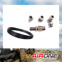 Rear Air Bag Suspension Load Coil Assist Kit for Toyota Prado 120 150 2" Lift+
