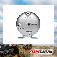 Airone Stubby Aluminium Air Tank 1.5 Gallon 5 Port Layout Bare without Fittings